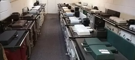 reconditioned ranges showroom